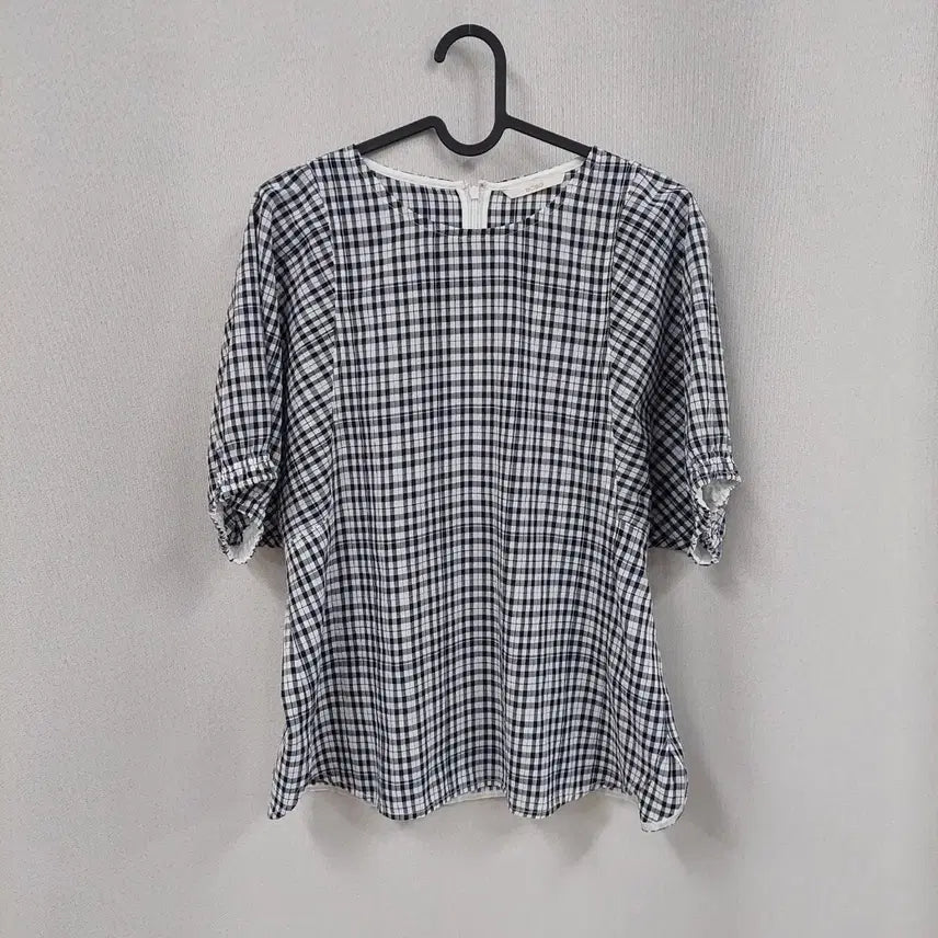[BUNJANG] BCBG Checked Blouse / BCBG 체크 블라우스