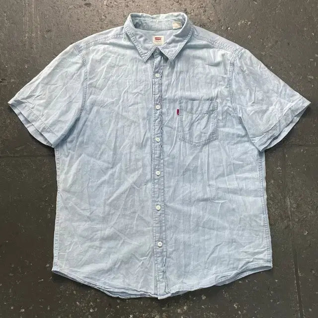 [BUNJANG] Levi's 100% Denim Shirt / 100 리바이스 데님 셔츠