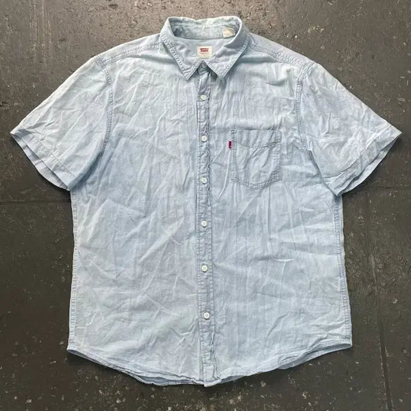 [BUNJANG] Levi's 100% Denim Shirt / 100 리바이스 데님 셔츠