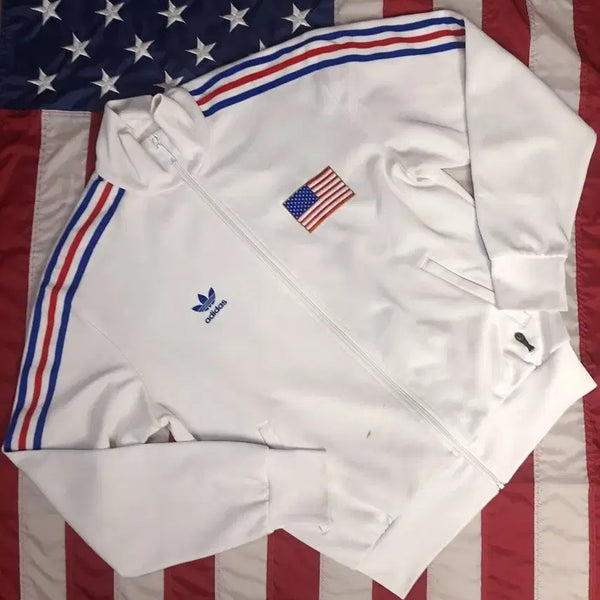 [BUNJANG] Adidas World Cup USA National Team Track Top Jersey / 오리지날 아디다스 월드컵 미국 USA 국대 유니폼 트랙탑