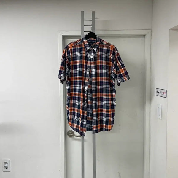[BUNJANG] Polo Ralph Lauren Check Short Sleeve Shirt M / 폴로 랄프로렌 체크 반팔 셔츠 M