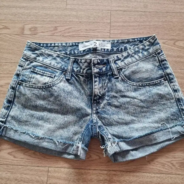 [BUNJANG] Mpolham Blue Denim Shorts Size 26 / 엠폴햄  청반바지