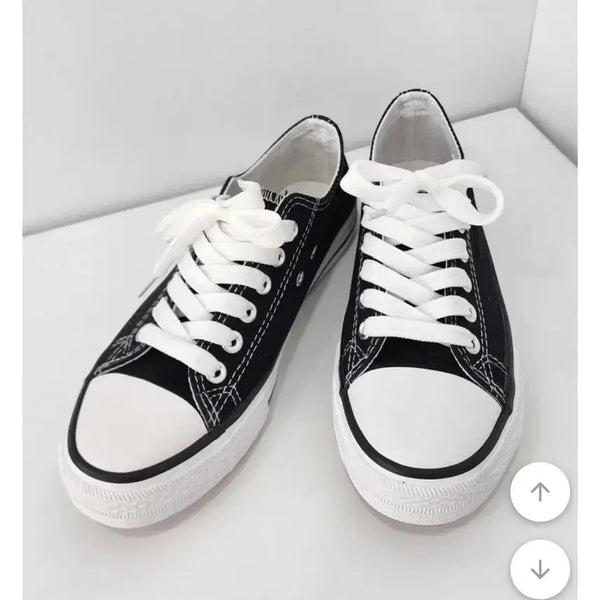 [BUNJANG] Converse Black Sneakers / 컨버스 블랙