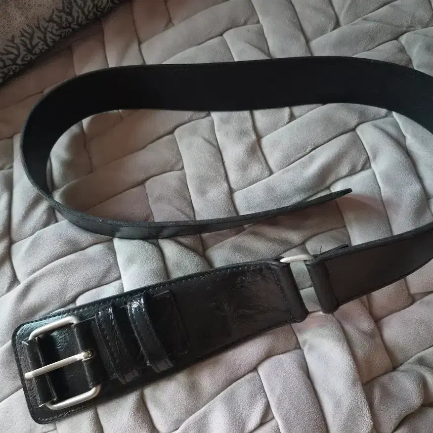 [BUNJANG] Black Women's Belt / 블랙 벨트