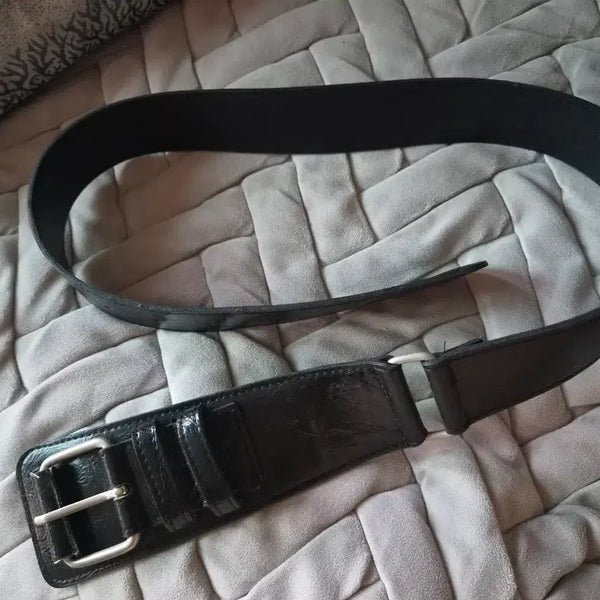 [BUNJANG] Black Women's Belt / 블랙 벨트