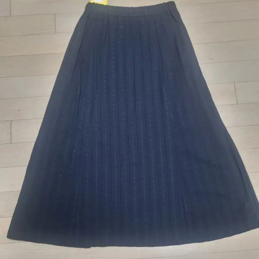 [BUNJANG] 66Girls Black Pleated Long Skirt / 육육걸즈 스커트 택채새옷
