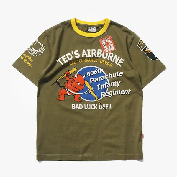 [BUNJANG] Ted Company AIRBORNE T-Shirt / 테드컴퍼니 AIRBONE 티셔츠