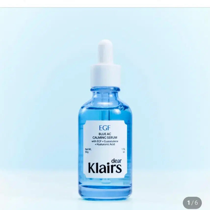 [BUNJANG] Dearklairs EGF Blue AC Calming Serum 50g / 디어클레어스 EGF 블루 AC 진정 세럼 50g