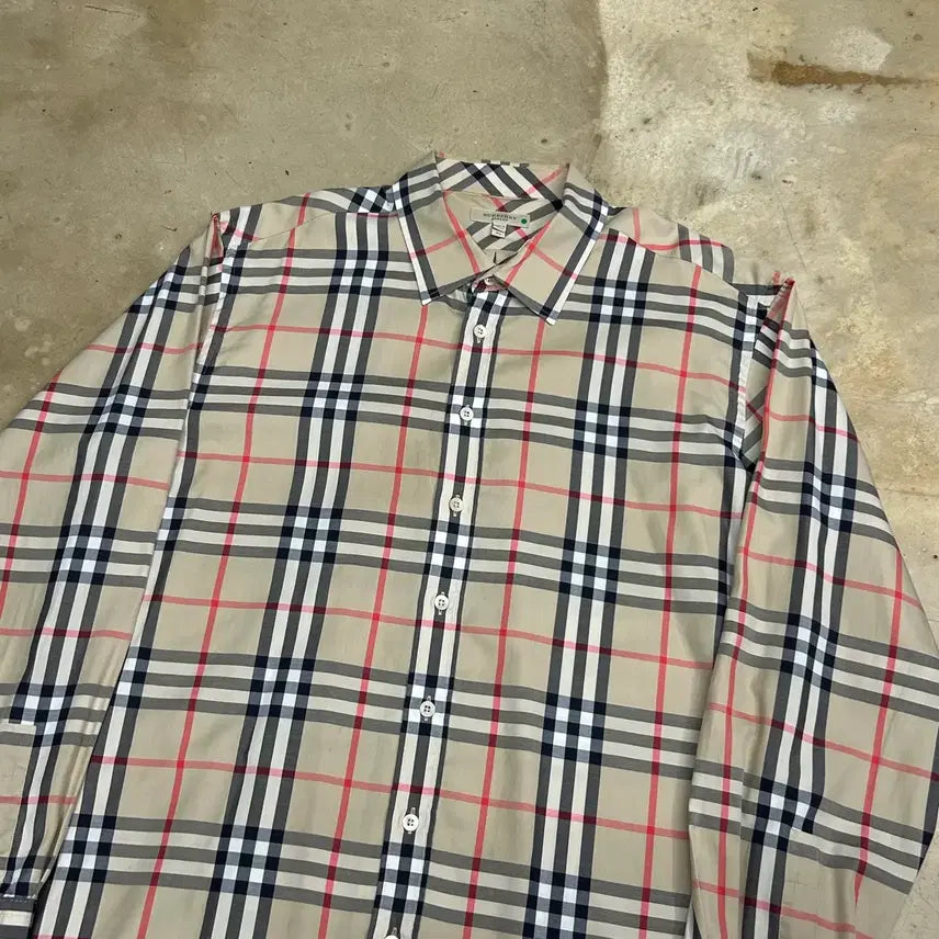 [BUNJANG] Burberry Nova Check Shirt XL / XL 버버리 노바체크 셔츠