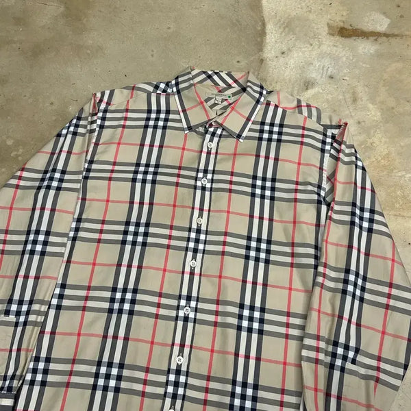 [BUNJANG] Burberry Nova Check Shirt XL / XL 버버리 노바체크 셔츠