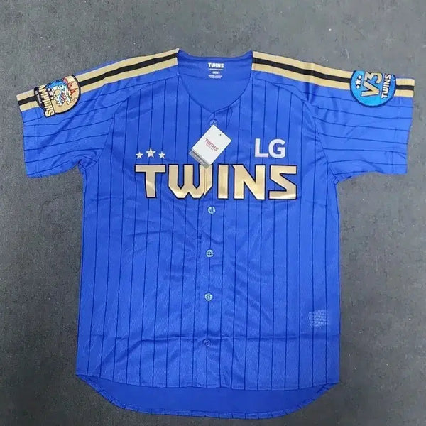 [BUNJANG] LG Twins Blue Dragon Edition Jersey Size 95 / LG트윈스 청룡에디션 유니폼 블루 95 사이즈