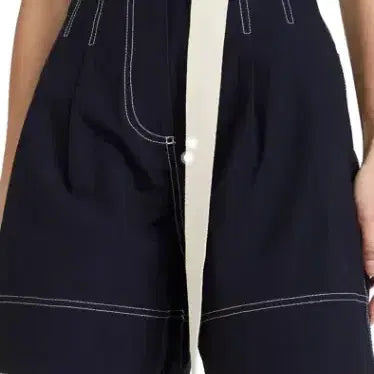 [BUNJANG] LEE MATHEWS Belted Pants Navy / (미사용급) LEE MATHEWS 리매튜스 벨티드 팬츠