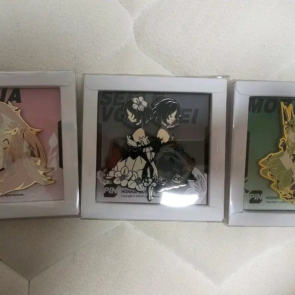 [BUNJANG] Honkai Impact 3rd Metal Badges - Elysia / Seele / Mobius / 붕괴 3rd 금속뱃지 엘리시아 / 제레 / 뫼비우스
