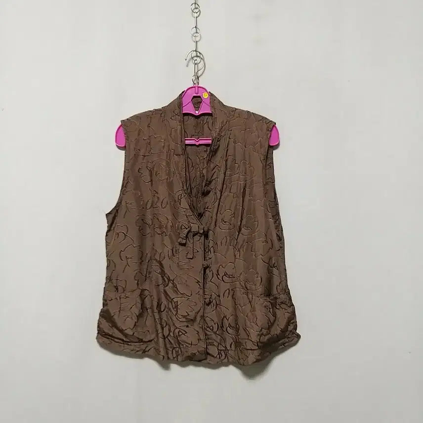 [BUNJANG] Premium Patterned Rayon Vest / 라62 인견베스트