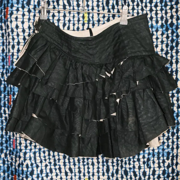 [BUNJANG] Vivienne Westwood Tiered Frill Mini Skirt / 비비안웨스트우드 티어드 프릴 미니 스커트