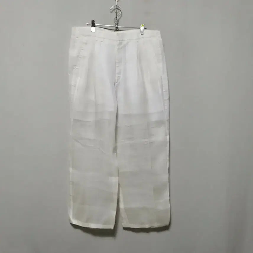 [BUNJANG] White Ramie Pants / 라63 모시바지