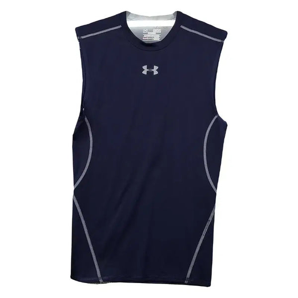 [BUNJANG] Under Armour Navy Functional Training Sleeveless Tank Top MD/M / 언더아머 네이비 기능성 트레이닝 민소매 나시 MD/M/M