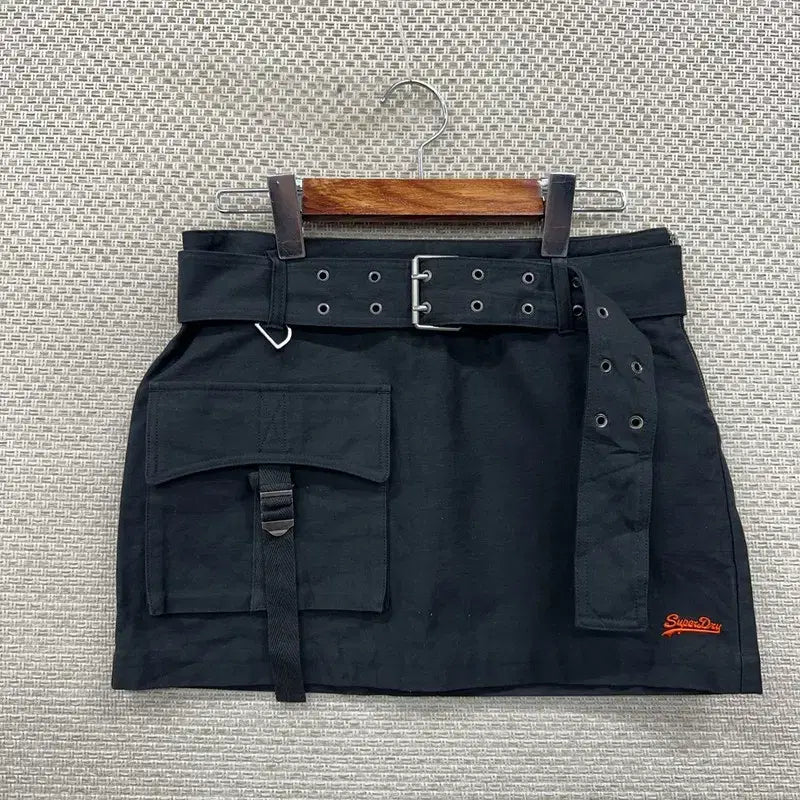 [BUNJANG] Superdry Utility Cargo Mini Skirt / 슈퍼드라이 유틸리티 카고 미니스커트 S D07641
