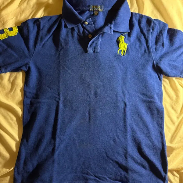 [BUNJANG] Polo Big Pony Short Sleeve Polo Shirt / 빅포니 반팔 카라티