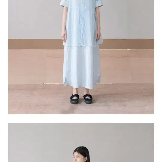 [BUNJANG] Eunoia Linen Shirt Dress / 유노이아 린넨 셔츠 드레스