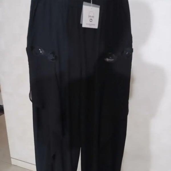 [BUNJANG] Lee Sang Bong Match Ruffle Cool Pants / (새상품) 이상봉 장식 매치 러플 쿨팬츠 77