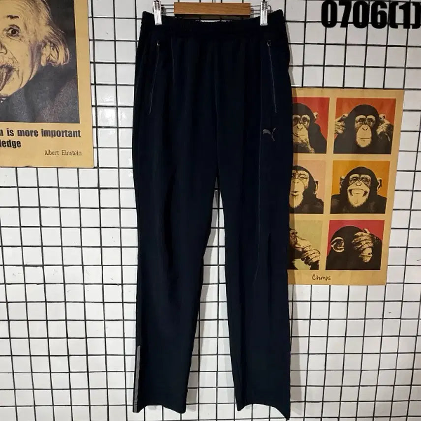 [BUNJANG] Puma Training Pants Black M / 푸마 트레이닝 바지 블랙M