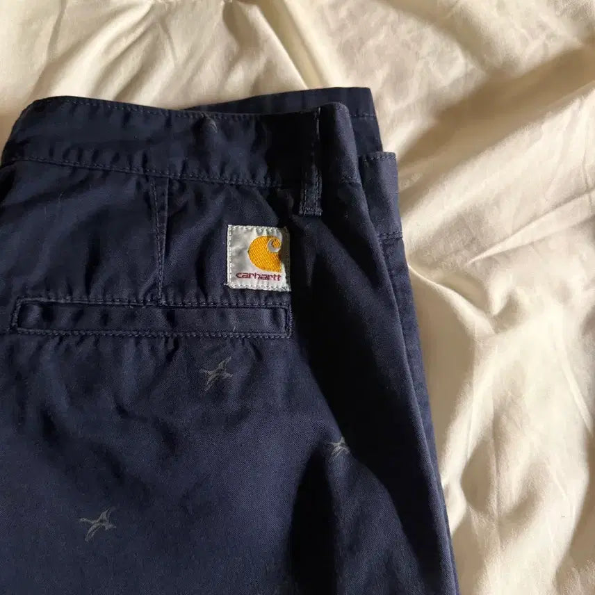 [BUNJANG] Carhartt VVIP Cane Pants Navy / 칼하트 VVIP 케인 팬츠