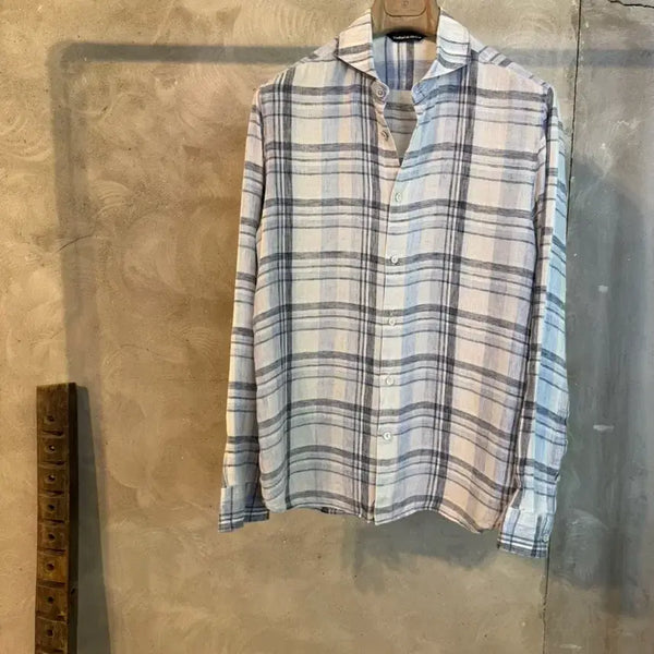 [BUNJANG] VanHart di Albazar Linen Shirt Men's 100 / 반하트 디 알바자 리넨 셔츠 남성100