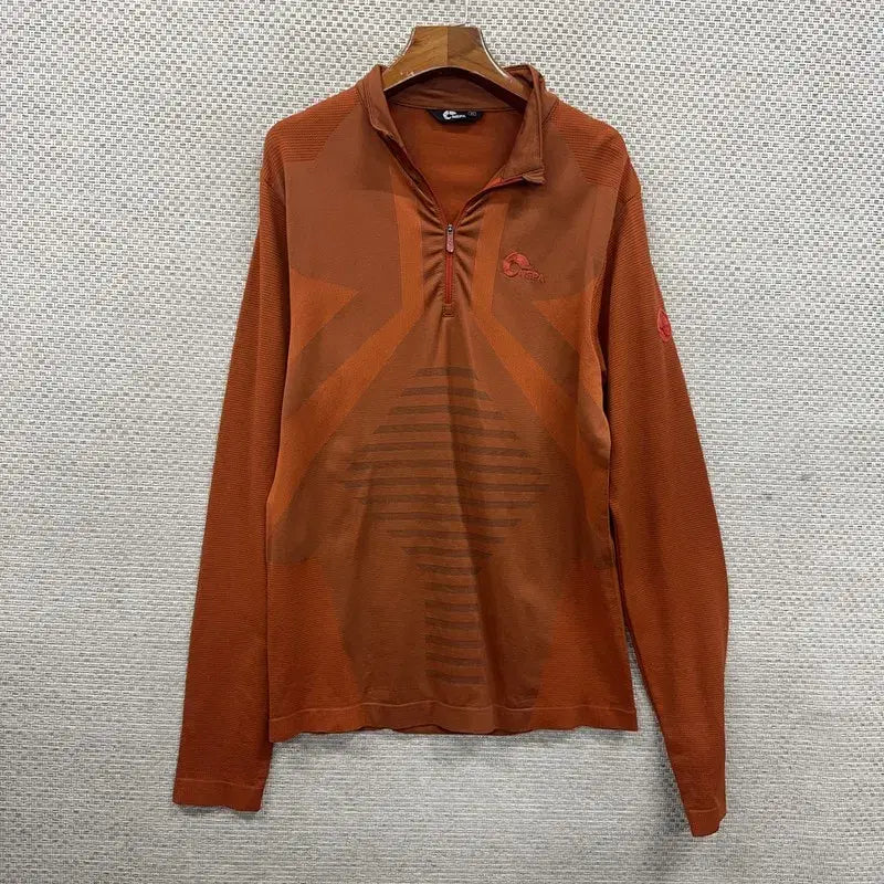 [BUNJANG] NEPA Half-Zip Long Sleeve T-Shirt Size 95 / 네파 등산 반집업 긴팔티 95 D07714