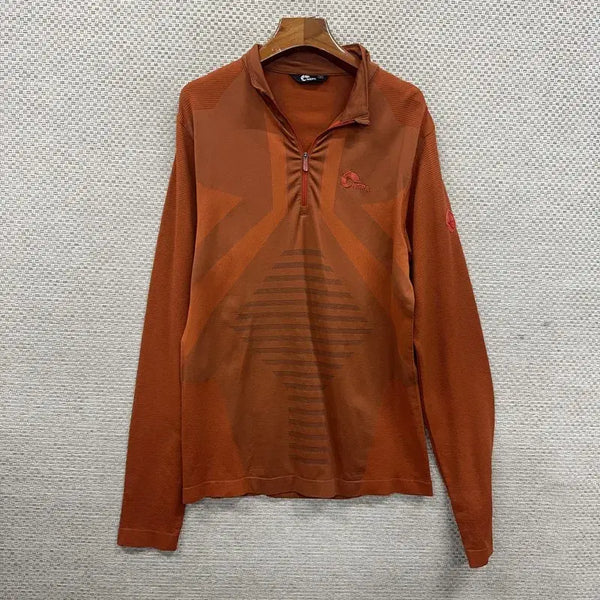 [BUNJANG] NEPA Half-Zip Long Sleeve T-Shirt Size 95 / 네파 등산 반집업 긴팔티 95 D07714