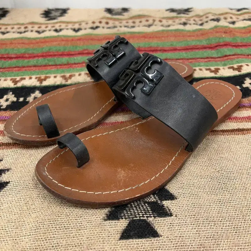[BUNJANG] Tory Burch Flat Slide Sandals Size 6M (US 6) / 토리버치 플랫 슬라이드 샌들 6M X01984