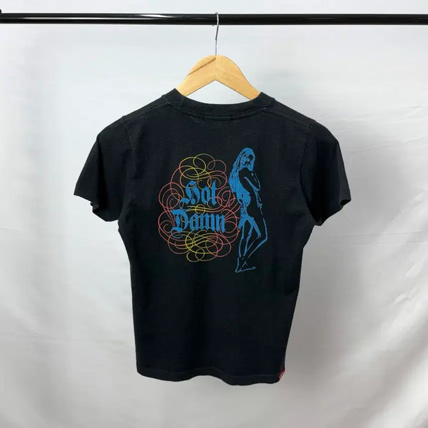 [BUNJANG] Hysteric Glamour Hot Dam Pocket Short Sleeve T-Shirt / 히스테릭 글래머 핫 댐 포켓 반팔 티셔츠