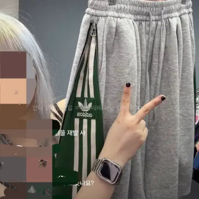 [BUNJANG] Neutrospace Grey Bermuda Shorts / 뉴트로스페이스 그레이 버뮤다