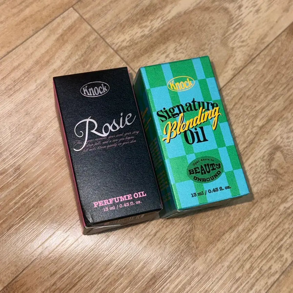 [BUNJANG] Knock Signature Blending Oil Pistachio + Lodge (Bundle Set) / 2개 일괄) 노크 시그니처 블렌딩 오일 피스타치오 + 로지