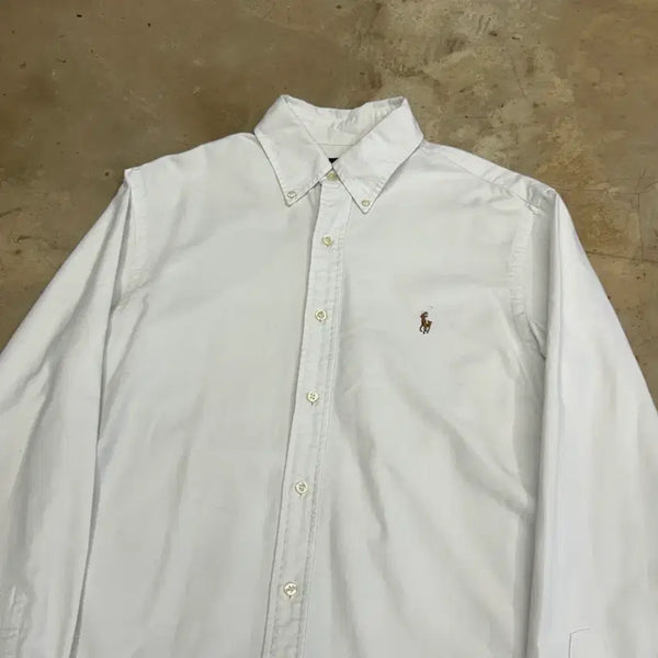 [BUNJANG] Polo Ralph Lauren Slim Fit White Shirt / M 폴로랄프로렌 슬림핏 화이트 셔츠