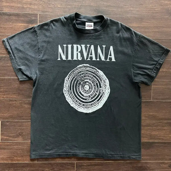 [BUNJANG] Nirvana Band Bootleg T-Shirt XL / [XL] 너바나 밴드 부트렉 티셔츠