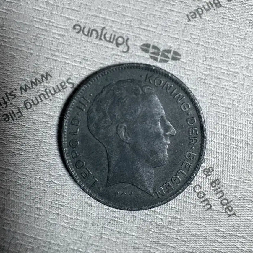 [BUNJANG] Belgium Leopold III 5 Franc Coin / 벨기에 레오폴드 3세 5프랑 동전