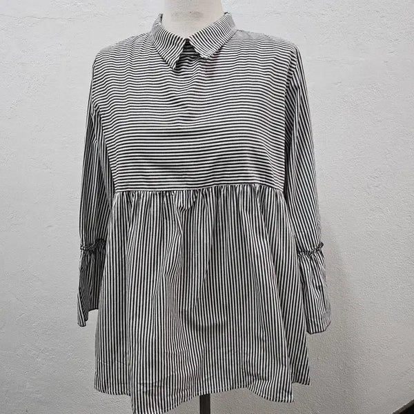 [BUNJANG] Valentinas Italy Women's White Polyester Blend Blouse - Size L / VALENTINAS ITALY 블라우스 여 L J6204