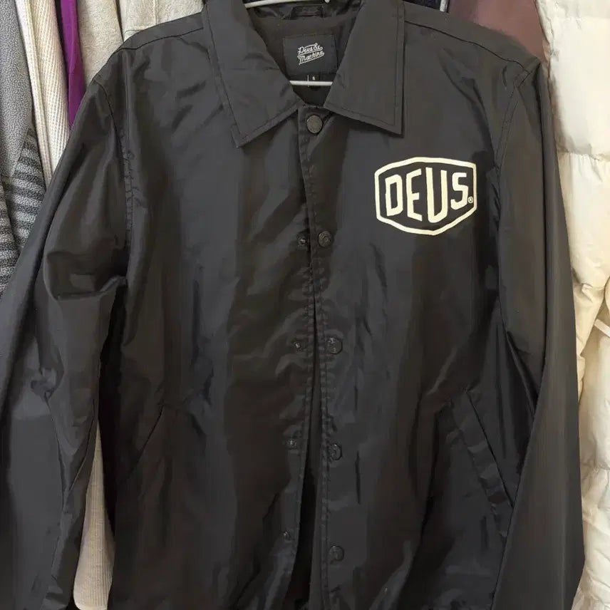 [BUNJANG] Deus Ex Machina Coach Jacket - Size S / 데우스 엑스 마키나 코치 자켓 s