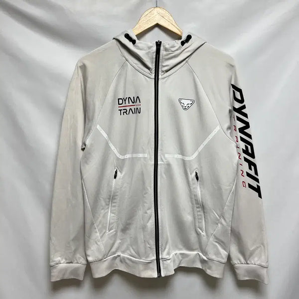 [BUNJANG] Dynafit White Training Hoodie Full Zip M / [정품/M] 다이나핏 화이트 트레이닝 기능성 후드집업