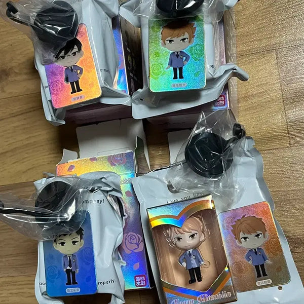 [BUNJANG] Ouran High School Host Club Rice Ball Figures Set (4 pcs) / 오란고교 쌀알 피규어4개 일괄판매