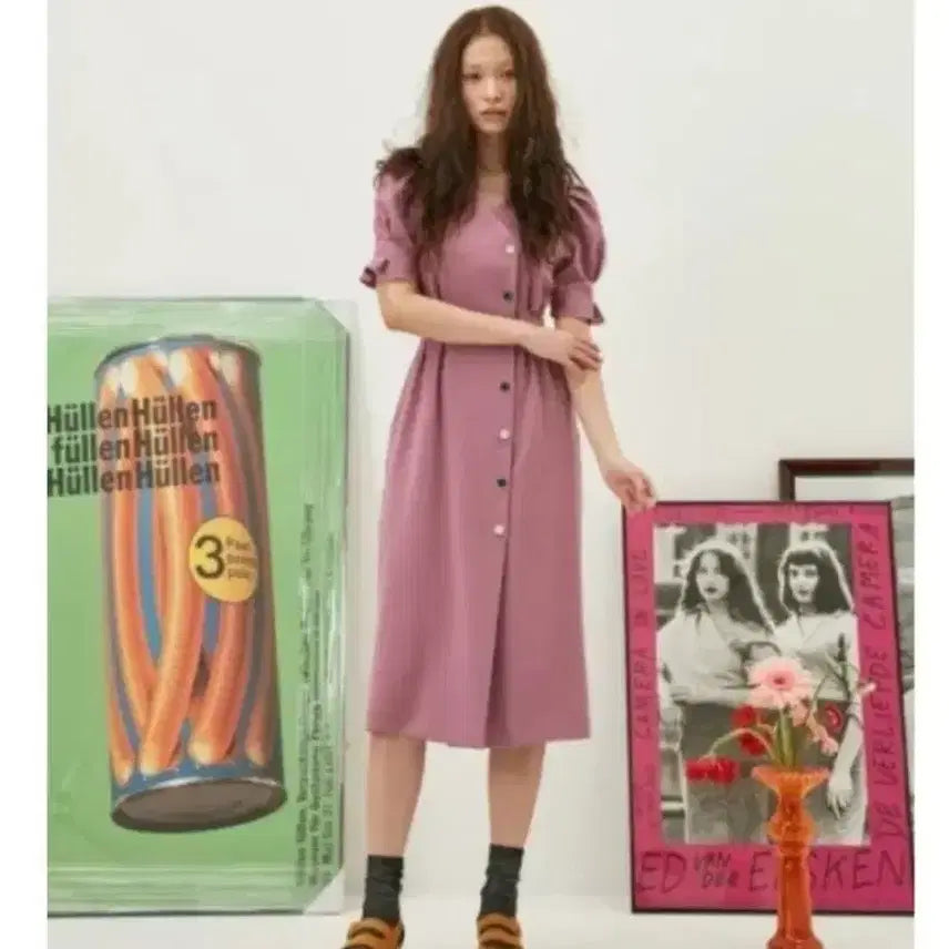 [BUNJANG] Midnight Circus Dress Lavender M / 미드나잇 서커스 원피스 라벤더 M
