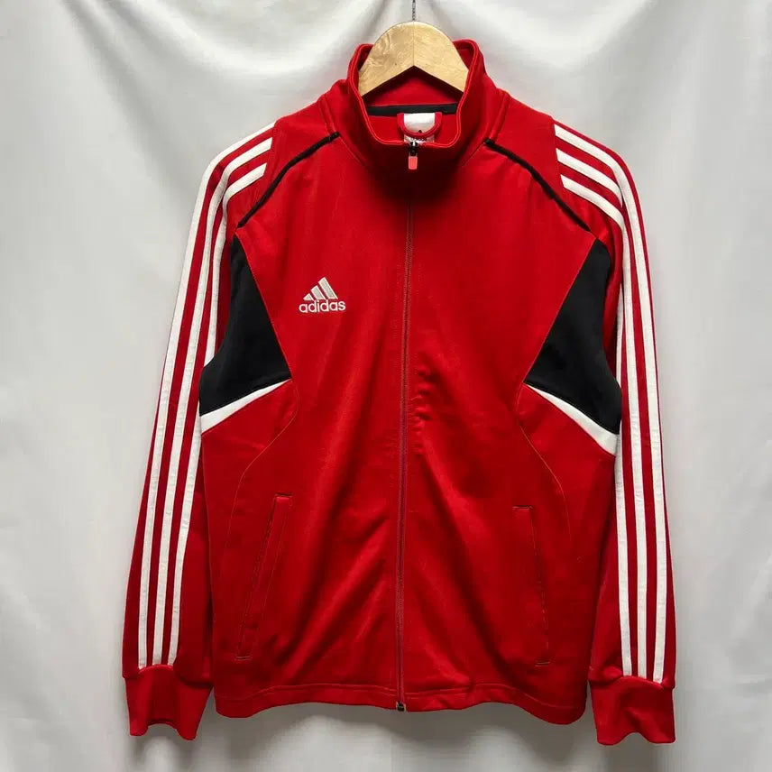 [BUNJANG] Adidas Three Stripes Europa Track Top Jersey / [정품/100] 아디다스 삼선 레드 트랙탑 져지 (유로파)