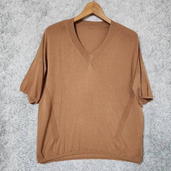 [BUNJANG] Georges Rech Short Sleeve Knit Top / 981B [90] 조르쥬레쉬 반팔 니트