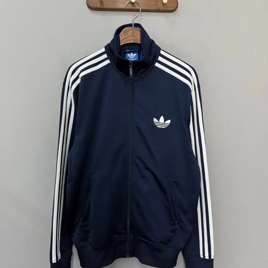 [BUNJANG] Adidas Firebird Navy Track Jacket / 아디다스 파이어버드 네이비 트랙 져지 H3086