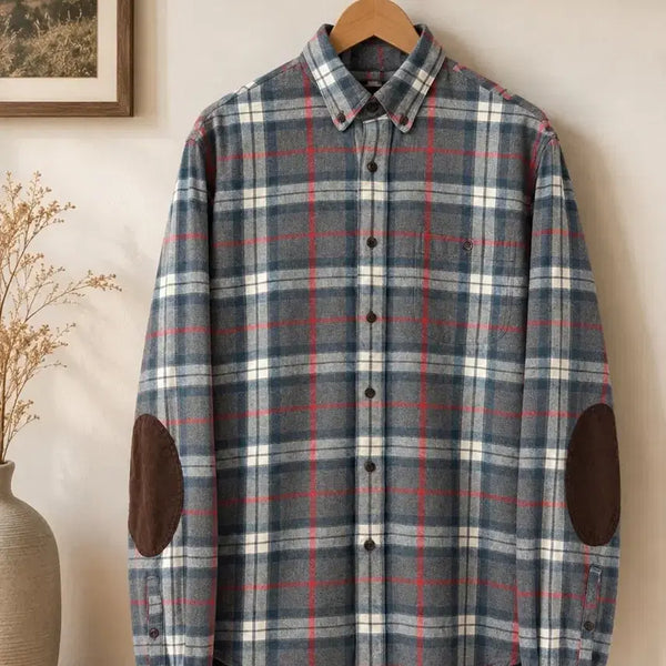 [BUNJANG] J.Crew 100% Cotton Checkered Shirt (Size S) / 제이크루(J.Crew) 100%면 체크 셔츠 (S) 95 정도 사이즈