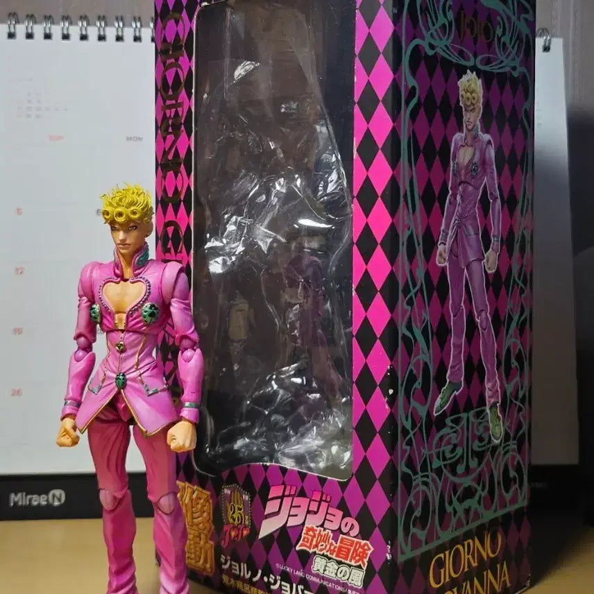 [BUNJANG] Super Action Statue Jojo's Bizarre Adventure Giorno Giovanna / 죠죠의 기묘한 모험 초상가동 죠르노 죠바나