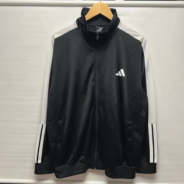 [BUNJANG] Adidas 25SS Three-Stripes Training Track Top Jersey Black 2XL / [정품/2XL] 아디다스 신형 25ss 삼선 트레이닝 블랙 트랙탑 져지