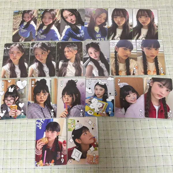 [BUNJANG] NewJeans Haerin 2023-2024 Season's Greetings Bundle Set Photocard (20 pcs) / 뉴진스 해린 2023 2024 시그 포카 일괄 20장