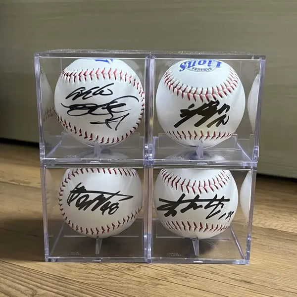 [BUNJANG] Samsung Lions Autographed Baseball Bundle Set / 삼성라이온즈 싸인볼 (로고볼) 일괄 판매